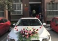 婚車紅布花怎么扎？