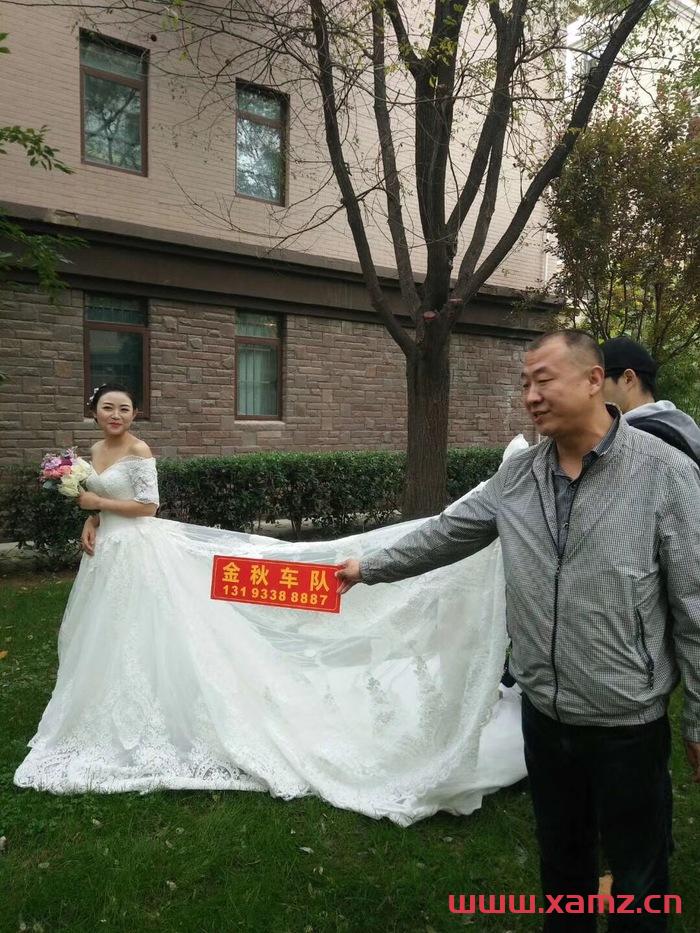 金秋婚車實拍